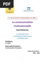 Download La Communication Institutionnelle by myelamine SN29568528 doc pdf