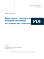 NASA HDBK-8739.19-3 Measurement Uncertainty Analysis Principles and Methods (Annex-3)