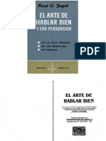 EL ARTE DE HABLAR BIEN - Paul Jagot PDF