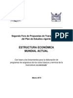 GAZOL, Sánchez, Rodríguez, Rivera, Polanco, Villamar. Estructura Ec. Mundial