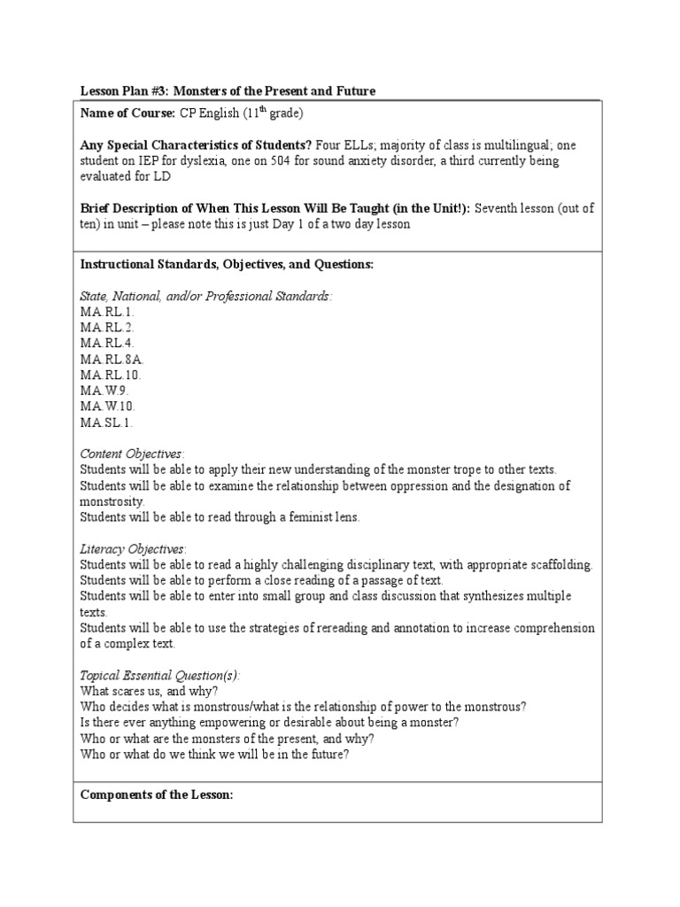 Comparative essay example grade 11 picture