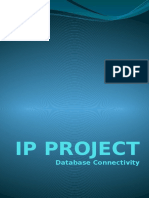 Computer Project On Databae Connectivity