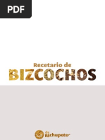 Recetario Bizcochos