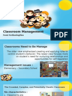Classroom Management: Femi Ardianingtias