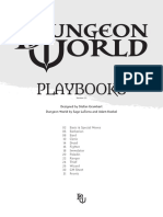 Dungeon World Play Sheets