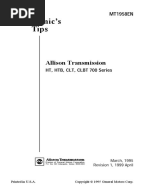 Allison Troubleshooting Guide