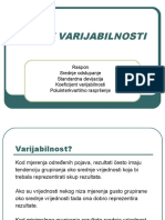 Mjere Varijabilnosti