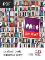 Landlords Guide To Electrical Safety May 2011 01