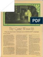 Game Wizards Article, Dragon Magazine 162