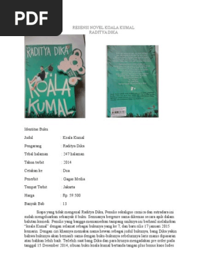 Contoh Sinopsis Novel Koala Kumal Cerpen