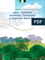 Cuaderno Didáctico Agua, Residuos, Incendios Forestales y Espacios Naturales