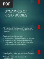 Dynamics of Rigid Bodies