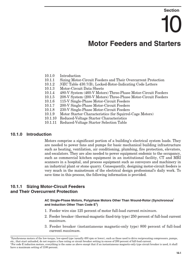 Motor Feeders And Starters Fuse Electrical Electrical Equipment