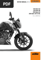 2012 Duke 125-200 Repair Manual