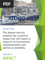 Ateneo Ejeep: A Shuttle Service Program That Promotes Campus Mobility and Sustainability