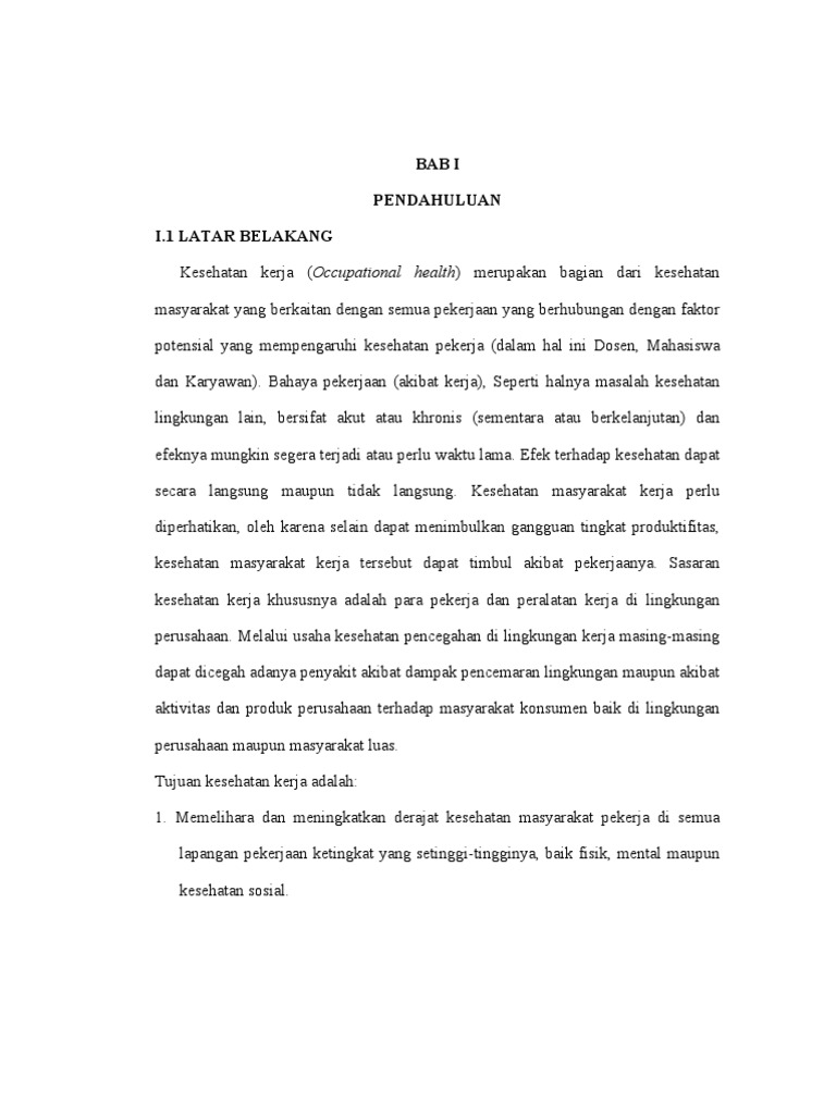 26670577 Makalah Keselamatan Kerja Di Perusahan