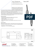 Sensor Presión Keller Pa26y - 3852