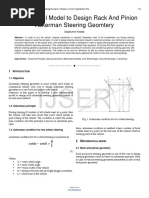 Download Mathematical Model to Design Rack and Pinion Ackerman Steering Geomtery by IntiGowthamSai SN295734490 doc pdf