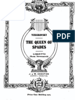 The Queen of Spades - Libretto (English)