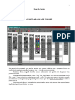 Apostila básica de Encore para confecção de partituras