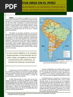 Iniciativa Iirsa en El Peru