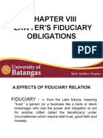 Report Fiduciary Obligations 8.01-8.05