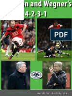 Football tactics -Ferguson and Wenger 4-2-3-1