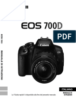 EOS 700D Instruction Manual IT