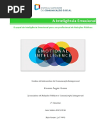 Trabalho de LCI - Inteligência Emocional nas RP