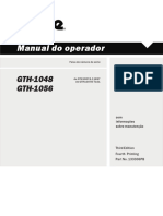Manual de Operação GTH 1056