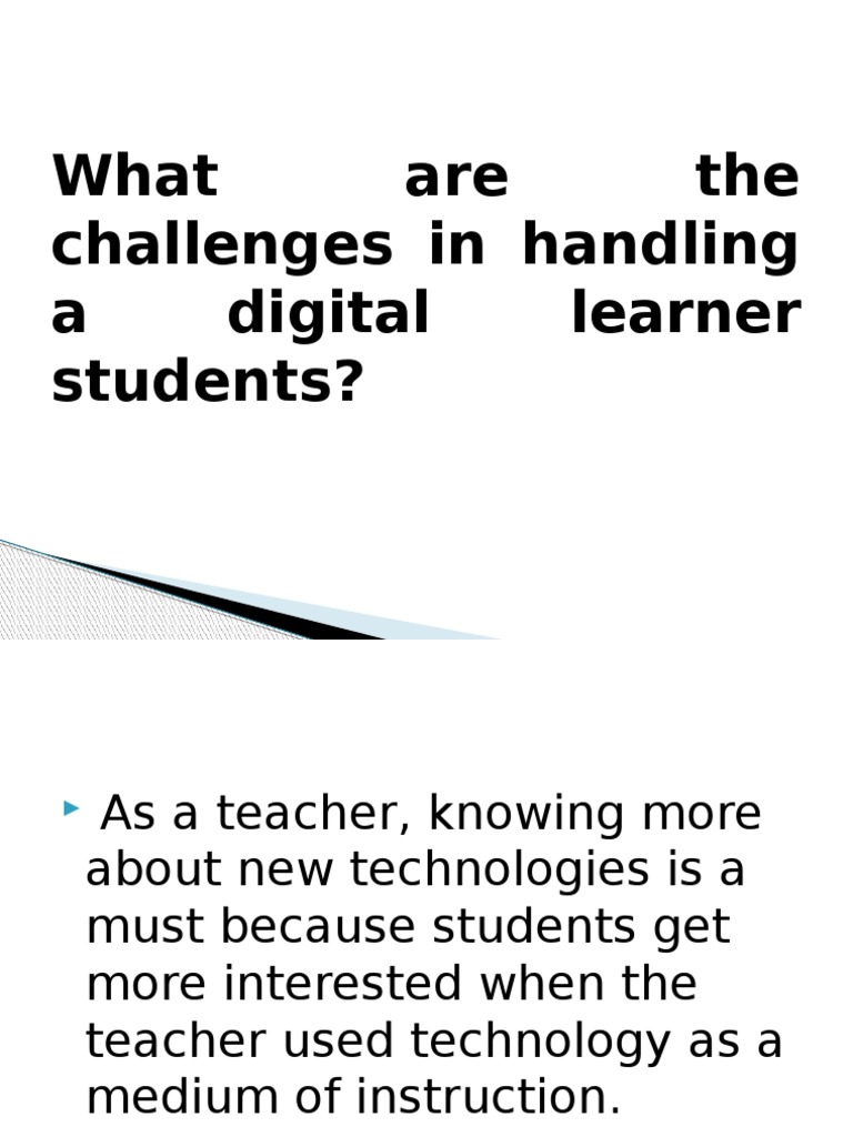 Challenges in Engaging Digital Learners | PDF