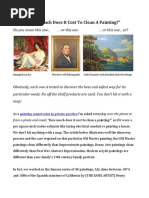 Download What Does It Cost to Clean a Painting by Scott M Haskins SN295763700 doc pdf