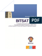 BITSAT2016 Brochure