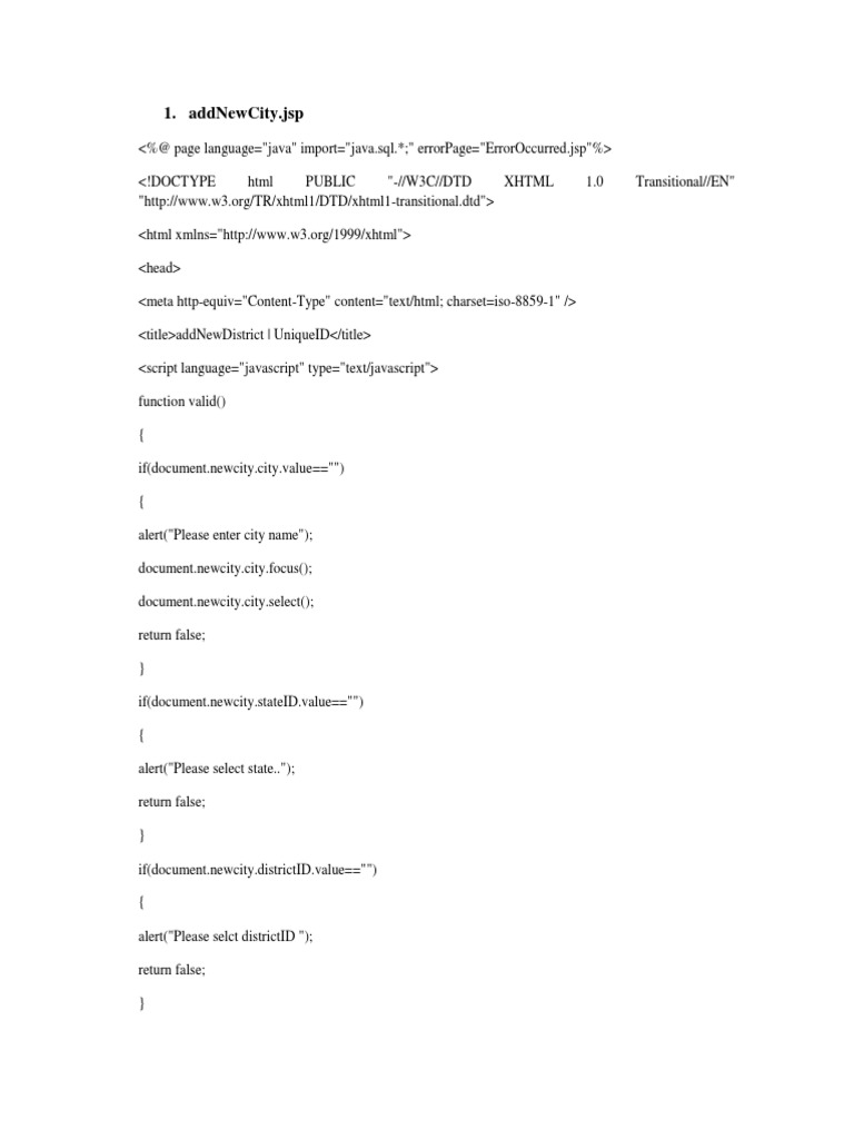Full Coding | PDF | Html | Xhtml