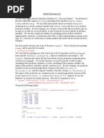Model Selection in R
