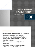 Raghunandan Swarup Pathak: 25 November 1924 - 17 November 2007