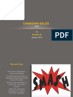 Canadian Sales 2015