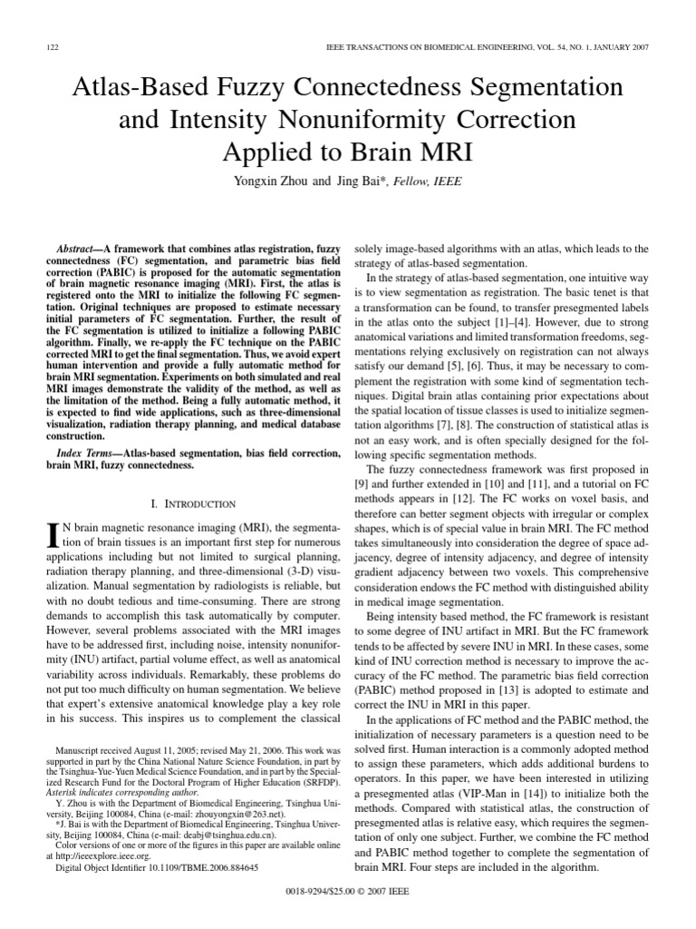 research paper on image segmentation