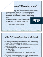 Manufacturing Concepts and Processes