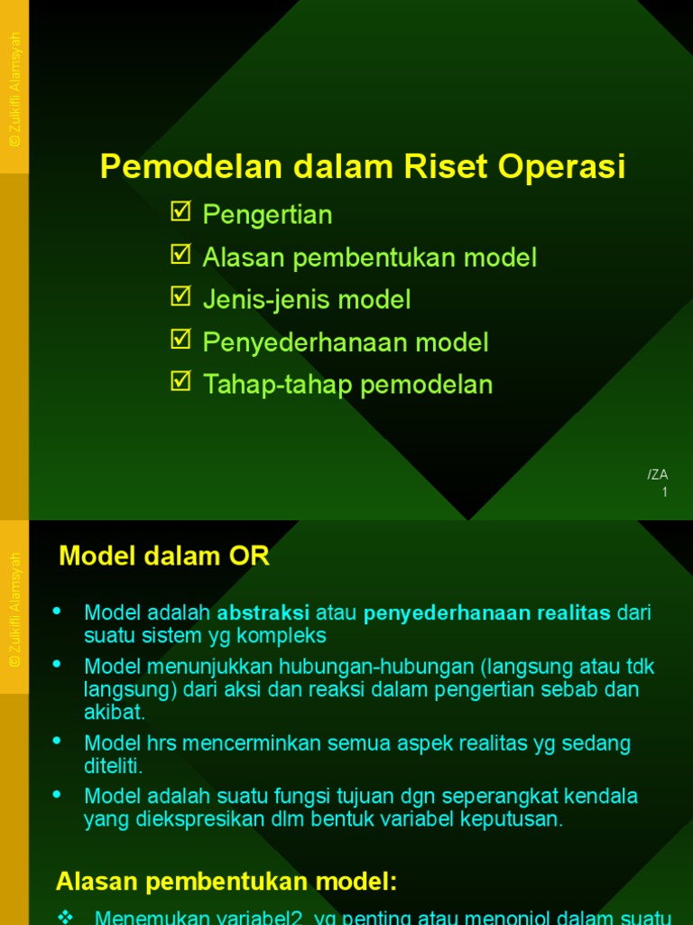 Riset Operasi | PDF