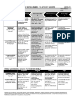 Writing Rubric Level IV