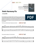 Static Harmony Fix: Fender Players Club