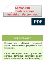 Kemahiran Pemudahcaraan Kemahiran Personhood