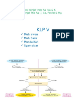 Kontrol Ginjal thdp P∆  Na & K