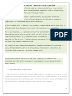 Caso 6. Deficiencia Mental