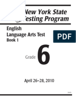 English Language Arts Test: Book 1