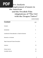 Download Comparative Analysis of the Employment of Music in the American and the Swedish Film Adaptations of The Girl with the Dragon Tattoo by Anton Kuznetsov SN295814390 doc pdf