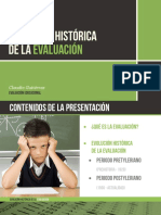 Evolución Historia de La Evaluacion