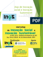 Workshop de Inovação Social e Inovação Sustentável