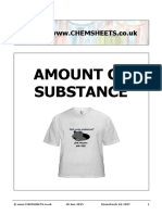 Chemsheets As 1027 (Amount of Substance)